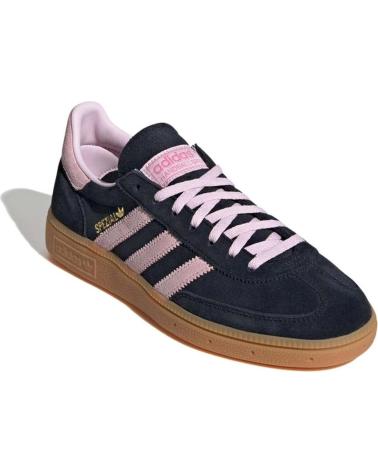 Sneaker für Damen ADIDAS HANDBALL SPEZIAL WOMAN IE5897 CORE - CLEAR PINK - GUM BLACK