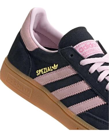Sneaker für Damen ADIDAS HANDBALL SPEZIAL WOMAN IE5897 CORE - CLEAR PINK - GUM BLACK