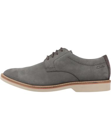 Zapatos de Hombre CLARKS INFORMALES HOMBRE MODELO ATTICUS LTLACE COLOR GRIS GREY GREY