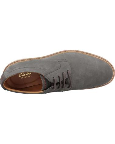 Zapatos de Hombre CLARKS INFORMALES HOMBRE MODELO ATTICUS LTLACE COLOR GRIS GREY GREY