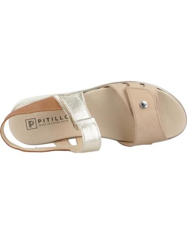 Sandales pour Femme PITILLOS SANDALIAS MUJER MODELO 20113P COLOR MARRON TAUPE