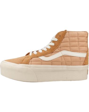 Sportivo per Donna VANS OFF THE WALL ZAPATILLAS MUJER VANS MODELO SK8-HI REISSUE PLAT COLOR MARRO CAMEL