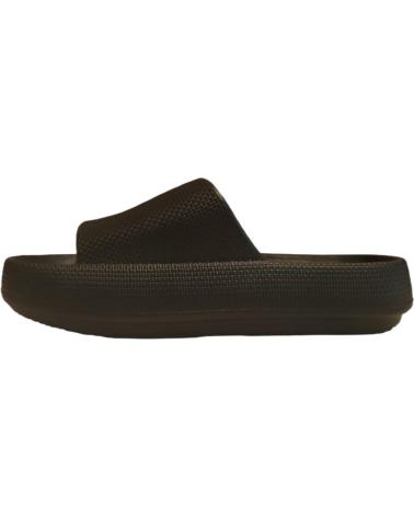 LOVETT ROMO SCHWARZE MINIMALISTISCHE PLATEAU-PANTOLETTEN NEGRO