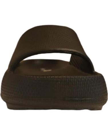 LOVETT ROMO SCHWARZE MINIMALISTISCHE PLATEAU-PANTOLETTEN NEGRO