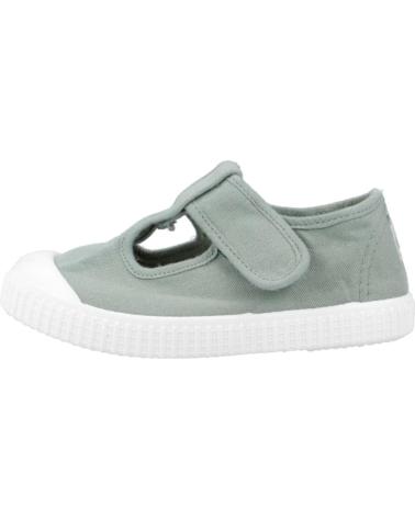 Deportivas de Niña y Niño VICTORIA SANDALIAS 1915 SANDALIA LONA VERDE