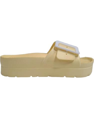 LOVETT TALO GELBE SANDALEN MIT TRANSPARENTER SCHNALLE AMARILLO