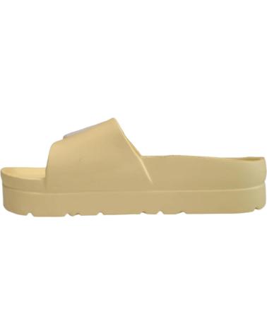 LOVETT TALO GELBE SANDALEN MIT TRANSPARENTER SCHNALLE AMARILLO