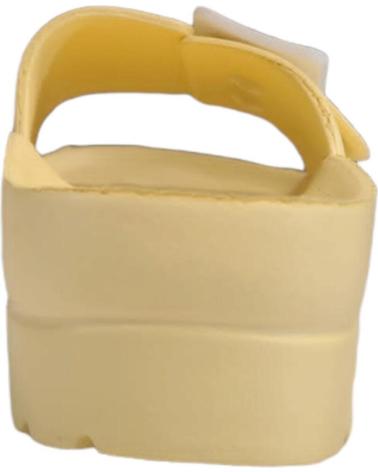 LOVETT TALO GELBE SANDALEN MIT TRANSPARENTER SCHNALLE AMARILLO