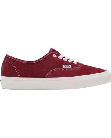 Esportes  de Homem VANS OFF THE WALL VA5HZS9G8 UA AUTHENTIC PIG SUEDE POMEGRNTSNWWHT