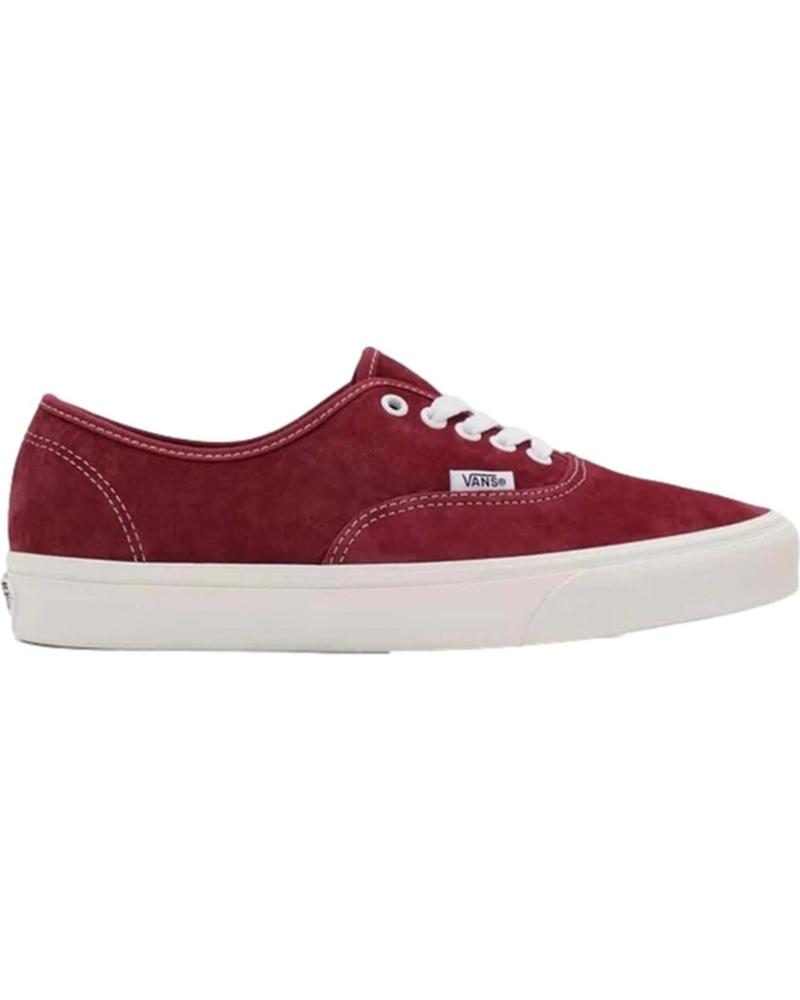 Esportes  de Homem VANS OFF THE WALL VA5HZS9G8 UA AUTHENTIC PIG SUEDE POMEGRNTSNWWHT