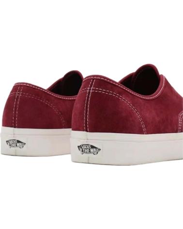 Esportes  de Homem VANS OFF THE WALL VA5HZS9G8 UA AUTHENTIC PIG SUEDE POMEGRNTSNWWHT