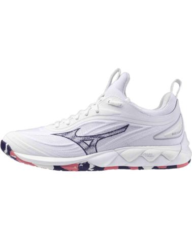 Esportes  de Mulher e Menina e Menino MIZUNO ZAPATILLAS BALONMANO-VOLEY WAVE LUMINOUS 3 MULTICOLOR BLANCO