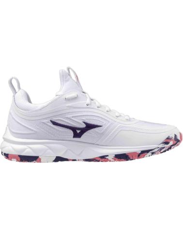 Esportes  de Mulher e Menina e Menino MIZUNO ZAPATILLAS BALONMANO-VOLEY WAVE LUMINOUS 3 MULTICOLOR BLANCO