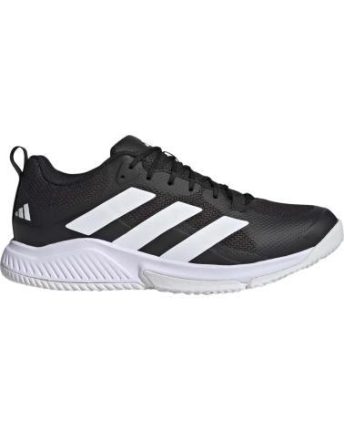 Trainers-De-Hombre-ADIDAS-ZAPATILLAS-BALONMANO-VOLEY-COURT-TEAM-BOUNCE-HOMBRE-NEGRO
