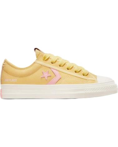 Deportivas de Mujer y Niña y Niño CONVERSE ZAPATILLAS STAR PLAYER 76 PARA HOMBRE EN COLOR AMARILLO