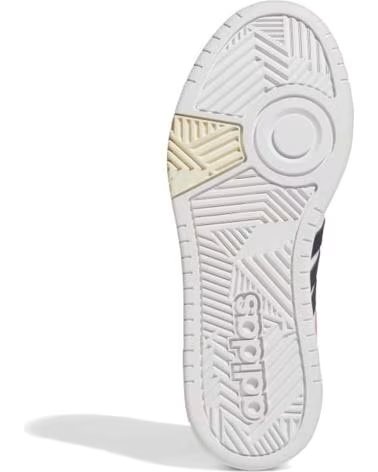 Sneaker für Damen ADIDAS ZAPATILLAS HOOPS 3 0 PARA MUJER EN COLOR BLANCO