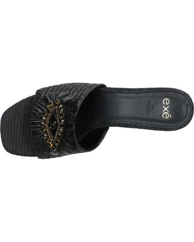 Sandals-De-Mujer-EXE-KATY-424-RAFFIA-BLACK