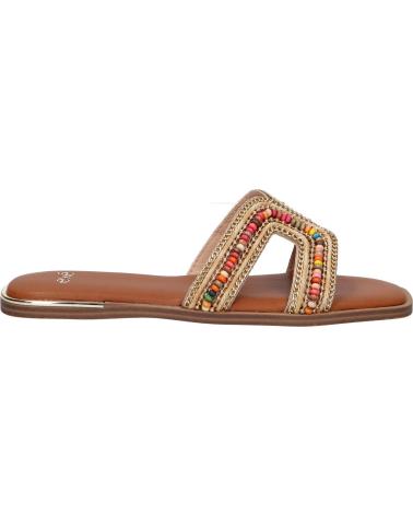 Woman Sandals EXE SABRINA-726 BEADS TAN