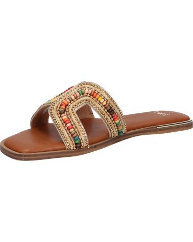 Woman Sandals EXE SABRINA-726 BEADS TAN