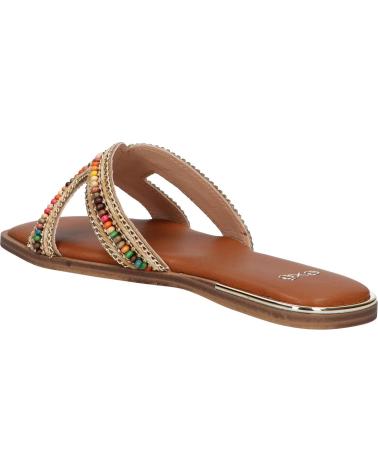 Woman Sandals EXE SABRINA-726 BEADS TAN