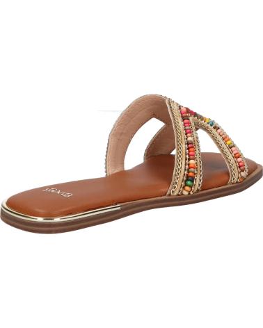 Woman Sandals EXE SABRINA-726 BEADS TAN