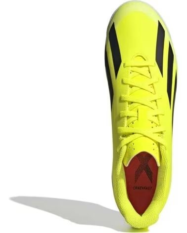 Sneaker für Herren ADIDAS ZAPATILLAS X CRAZYFAST CLUB PARA UNISEX EN COLOR AMARILLO