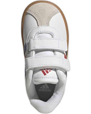 Schuhe für Mädchen und Junge ADIDAS ZAPATILLAS VL COURT 3 0 CF I PARA NINOS UNISEX EN COLOR BLAN BLANCO