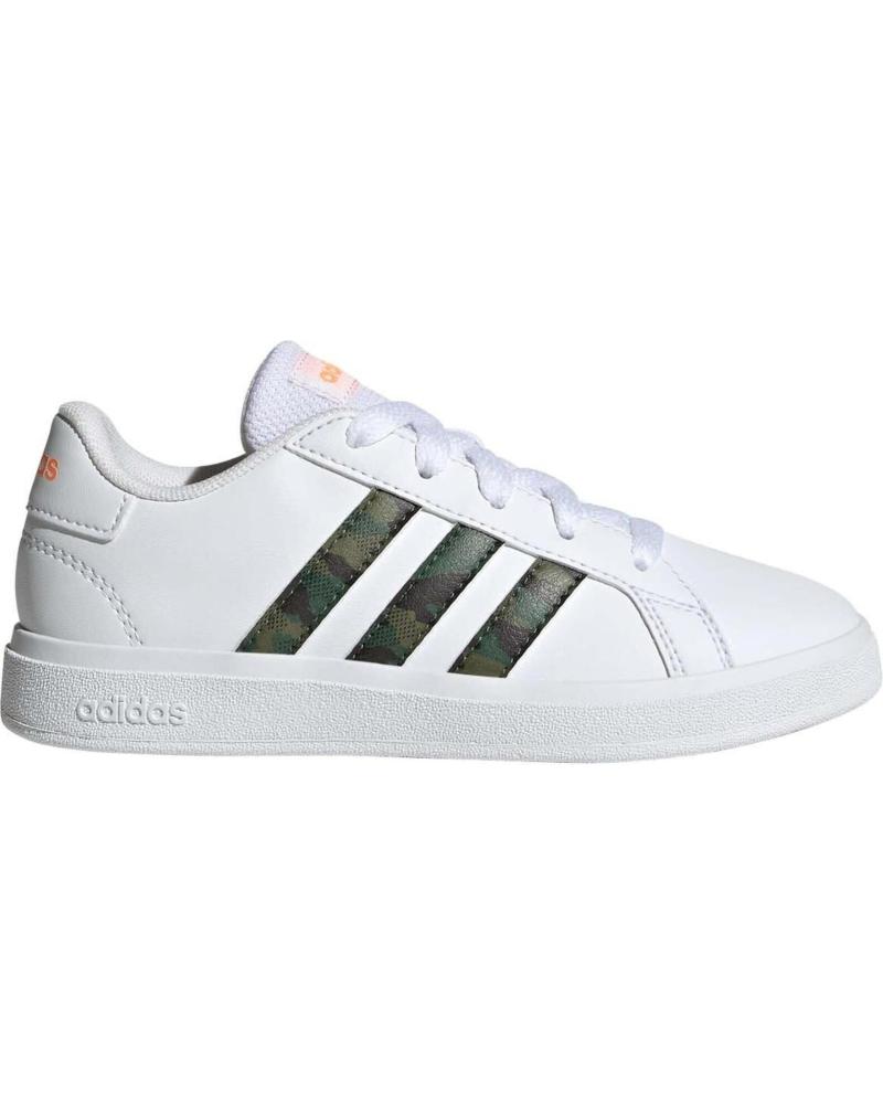 Sneaker für Mädchen und Junge ADIDAS ZAPATILLAS GRAND COURT PARA NINOS UNISEX EN COLOR BLANCO
