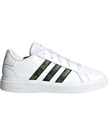 Sneaker für Mädchen und Junge ADIDAS ZAPATILLAS GRAND COURT PARA NINOS UNISEX EN COLOR BLANCO