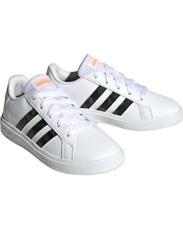 Sneaker für Mädchen und Junge ADIDAS ZAPATILLAS GRAND COURT PARA NINOS UNISEX EN COLOR BLANCO