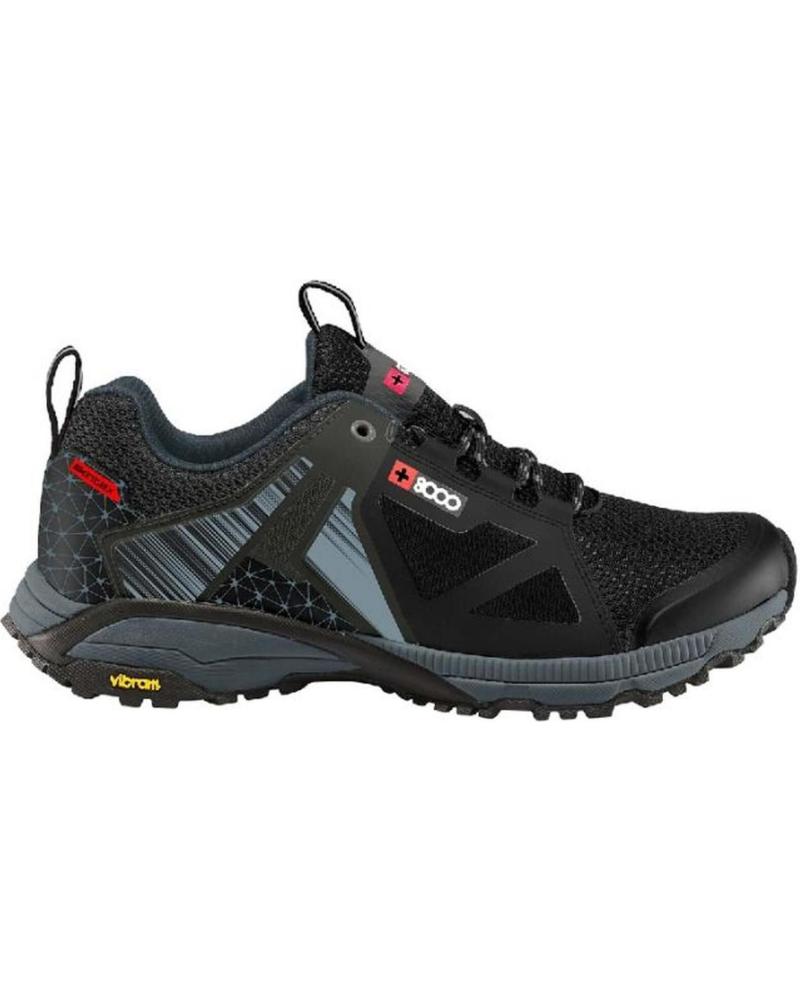 Sportivo per Donna e Uomo 8000 ZAPATILLAS DEPORTIVAS MUJER TABIN 22I NEGRO GRIS GENERICO