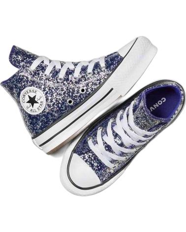 Sportif pour Fille et Garçon CONVERSE ZAPATILLAS CHUCK TAYLOR ALL STAR EVA LIFT PARA NINOS UNISEX AZUL