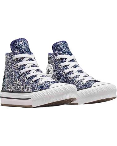 Sportif pour Fille et Garçon CONVERSE ZAPATILLAS CHUCK TAYLOR ALL STAR EVA LIFT PARA NINOS UNISEX AZUL