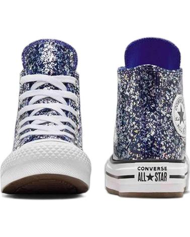 Sportif pour Fille et Garçon CONVERSE ZAPATILLAS CHUCK TAYLOR ALL STAR EVA LIFT PARA NINOS UNISEX AZUL