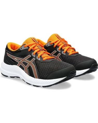 Sneaker für Mädchen und Junge ASICS ZAPATILLAS CONTEND 8 GS PARA NINOS EN COLOR NEGRO