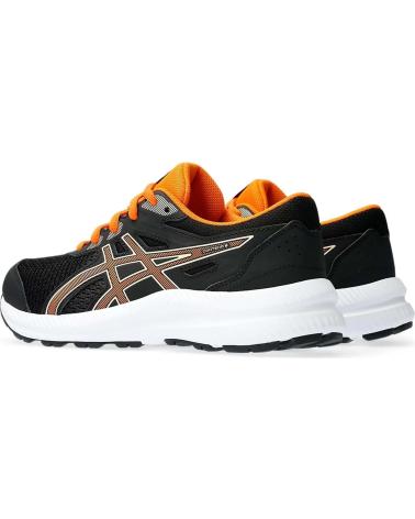 Sneaker für Mädchen und Junge ASICS ZAPATILLAS CONTEND 8 GS PARA NINOS EN COLOR NEGRO