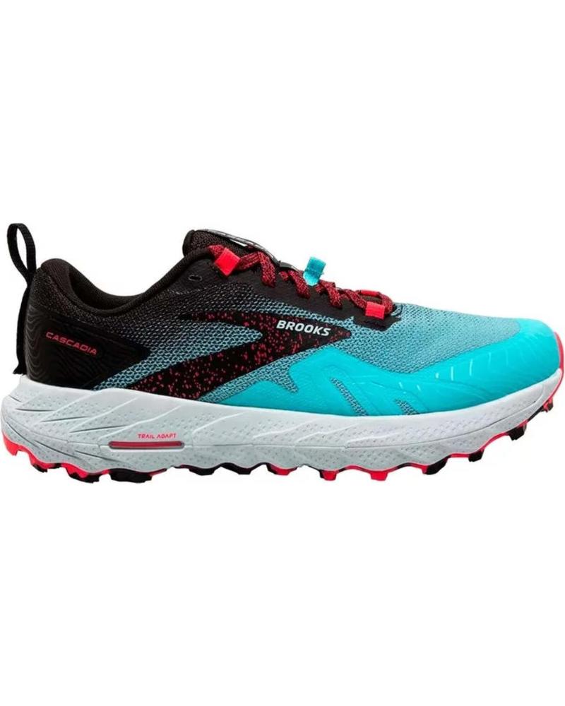 Deportivas de Mujer BROOKS ZAPATILLAS CASCADIA 17 PARA MUJER EN COLOR AZUL