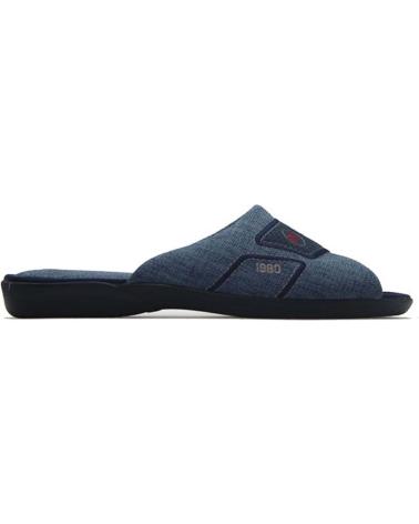 Pantofole per Uomo DEVALVERDE ZAPATILLA HOGAR PARA HOMBRE 3187 COLOR MARINO