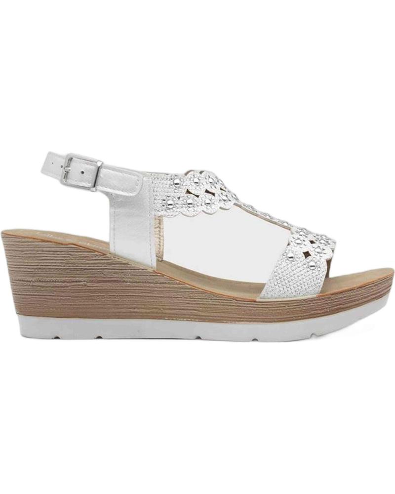 Sandalias de Mujer INBLU SANDALIA EL25 BLANCO NEGRO