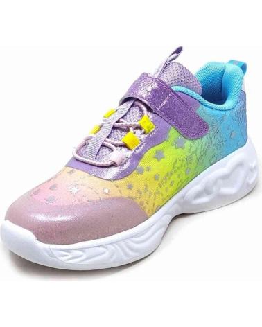 Sneaker für Mädchen BUBBLE BOBBLE DEPORTIVA LUCES BUBBLE PARA NINA C1139 COLOR ROSA