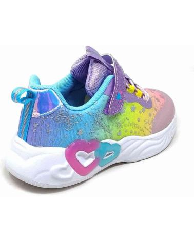 Sneaker für Mädchen BUBBLE BOBBLE DEPORTIVA LUCES BUBBLE PARA NINA C1139 COLOR ROSA