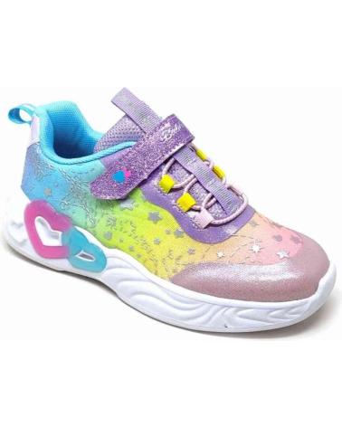 Sneaker für Mädchen BUBBLE BOBBLE DEPORTIVA LUCES BUBBLE PARA NINA C1139 COLOR ROSA