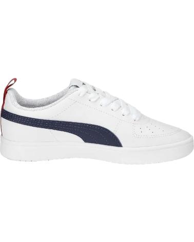 Sneaker für Damen und Junge PUMA 384311 RICKIE JR 09 WHITE PEACOAT