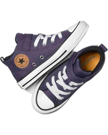 Deportivas de Niña y Niño CONVERSE ZAPATILLAS CHUCK TAYLOR ALL STAR MALDEN STREET 1V PARA NINOS MORADO