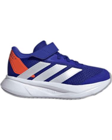 ZAPATILLAS ADIDAS DURAMO SL IH3601 AZUL CON DETALLES NARANJA MORADO