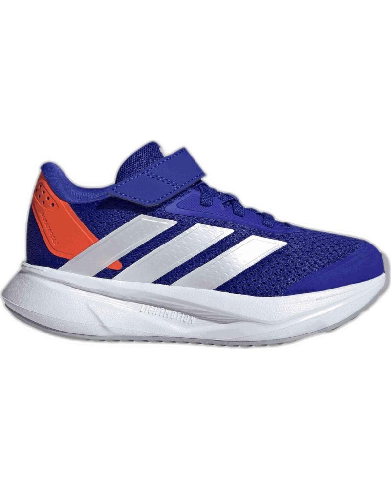 ZAPATILLAS ADIDAS DURAMO SL IH3601 AZUL CON DETALLES NARANJA MORADO