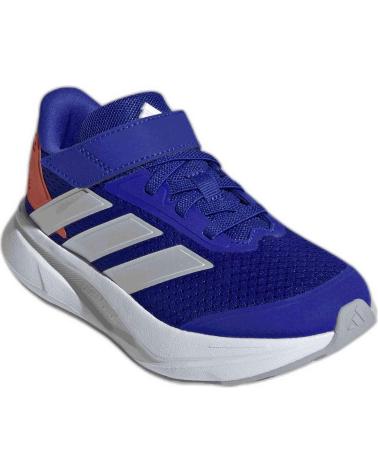 ZAPATILLAS ADIDAS DURAMO SL IH3601 AZUL CON DETALLES NARANJA MORADO
