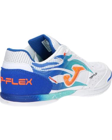 Sportivo per Donna e Uomo e Bambino JOMA TOPS2576IN TOP FLEX 2576 BLANCO-ROYAL