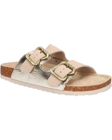 Sandalen für Damen MTNG 59960 C57762 - SUEDE ARENA KRACKO CHAMPAGNE