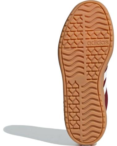 BASKETS ADIDAS VL COURT BOLD J BORDEAUX À PLATEFORME SHARED-FTWWHT-PNKFUS